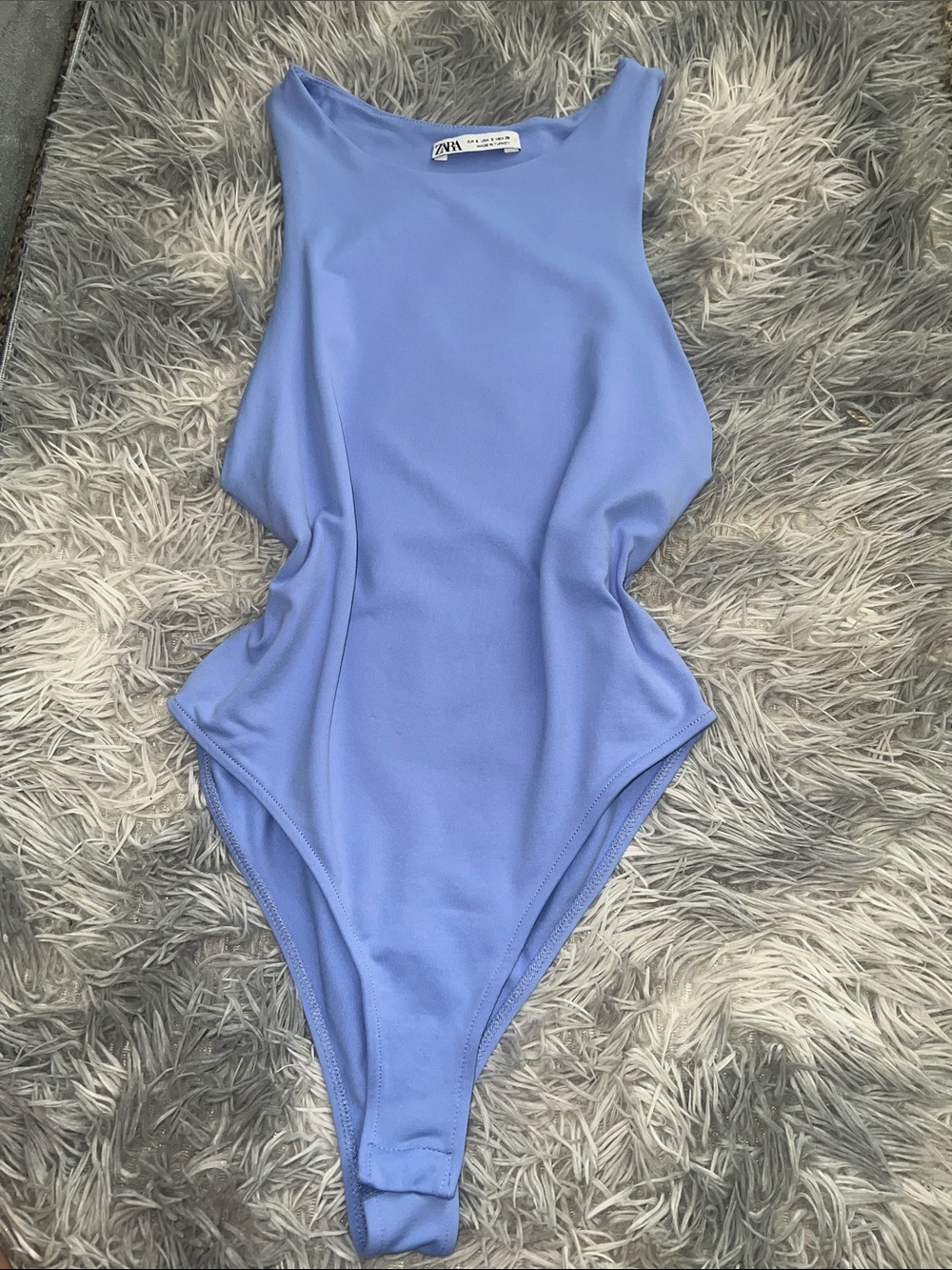 ZARA Kids Lilac Blue One-Piece Swimsuit